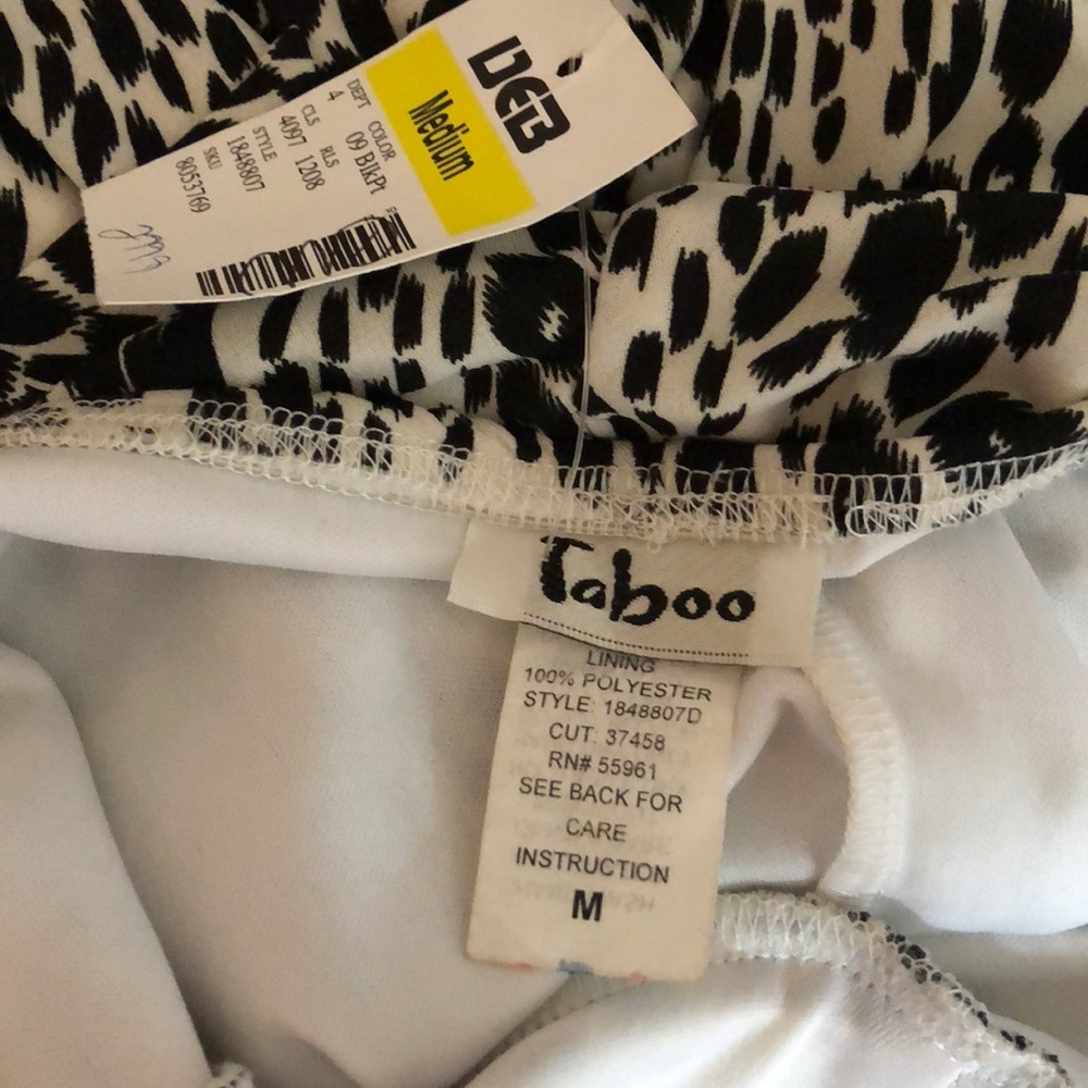 Taboo cheetah animal print medium halter dress - Picture 7 of 7